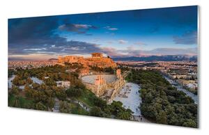Obraz na szkle Grecja Panorama architektura Ateny