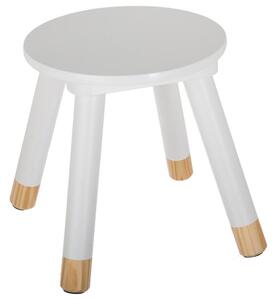 Taboret dla DZIECKA - stołek czteronożny, wysokość: 26 cm, Ø 24 cm