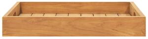 Taca, 50x50 cm, lite drewno tekowe