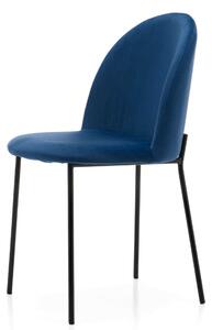 Krzesło minimalistyczne niebieskie ZL-1516 WELUR
