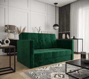 Darmowa dostawa Kanapa Sofa "Tola" 3 z funkcją spania 150 cm Green