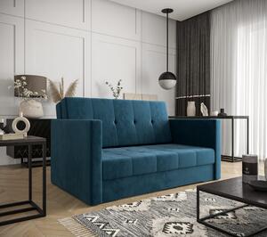 Darmowa dostawa Kanapa Sofa "Tola" 3 z funkcją spania 150 cm Blue