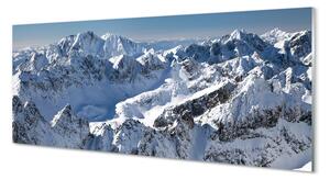 Obraz na szkle Góry zima śnieg