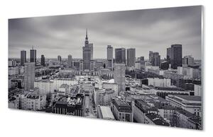 Obraz na szkle Warszawa Wieżowce panorama