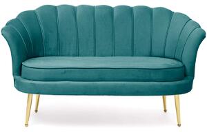 EMWOmeble Zestaw Glamour: sofa muszelka i dwie muszelki ELIF #22