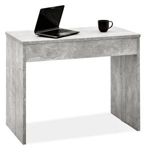 Nowoczesne małe biurko rozkłdane styl industrialny włoski messa beton