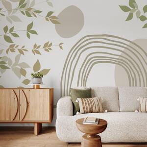 Fototapety Abstrakcja i liście, Fototapety Minimalistyczny styl, w05373v1 : Uwalls.pl