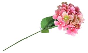 Sztuczny kwiat HORTENSJA 54 cm - różne kolory Kolor: Różowy