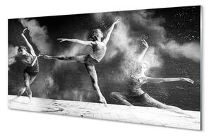 Obraz na szkle Kobiety baletnice dym