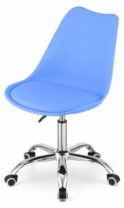MebleMWM Krzesło obrotowe biurowe MSA009 niebieskie