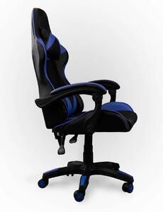 MebleMWM Fotel biurowy obrotowy OC-810 czarno-niebieski