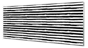 Obraz na szkle Nieregularne paski zebra
