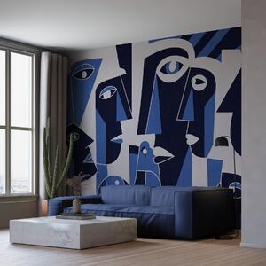 Fototapety Twarze w stylu afrykańskim, Fototapety Geometryczne, w05446v1 : Uwalls.pl
