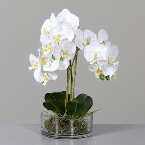 Sztuczna Orchidea w Szkle 44 cm