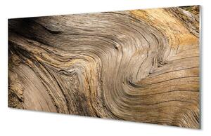 Obraz na szkle Drewno struktura słoje