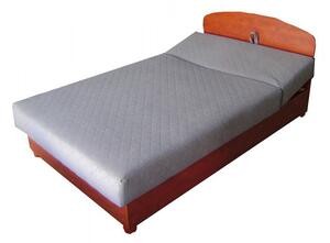 Łóżko Julka tapicerowane 120 cm materac + pojemnik