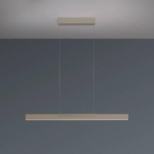 BOPP Lampa wisząca Nano 2.0, możliwość ściemniania, kremowy / amber, salon / jadalnia, aluminium, nowoczesny