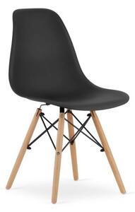 Krzesło Enzo Dsw Paris bukowe nogi czarne