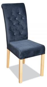 Krzesło pikowane z guzikami do jadalni salonu tapicerowane