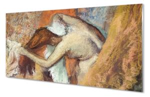 Obraz na szkle Woman at her toilette - Edgar Degas