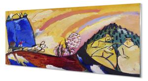 Obraz na szkle Painting with Troika - Wassily Kandinsky