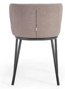 Jasnobrązowe krzesło Ciselia – Kave Home