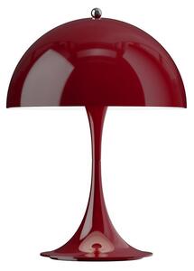 Lampa Stołowa Louis Poulsen, Panthella 250, ściemnialny, czerwony, salon, tworzywo sztuczne, nowoczesny