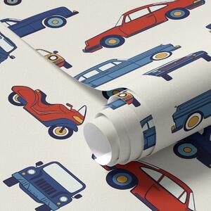 Tapety Jasne samochody i skutery w stylu retro, Tapety vintage, a01178v2 : Uwalls.pl
