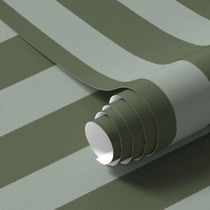 Tapety Ciemnozielone i jasne pionowe paski, Tapety Geometryczne, Tapety w paski, a01179v4 : Uwalls.pl