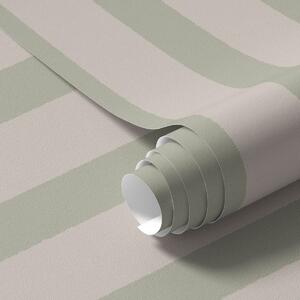 Tapety Zielone i beżowe pionowe paski, Tapety Geometryczne, Tapety w paski, a01180 : Uwalls.pl