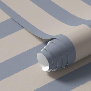 Tapety Beżowe i jasnoniebieskie pionowe paski, Tapety Geometryczne, Tapety w paski, a01180v3 : Uwalls.pl