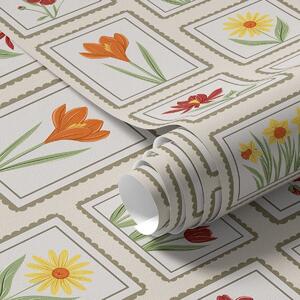 Tapety Jasne, oprawione w ramki ilustracje kwiatowe, Tapety Z kwiatami, a01174v1 : Uwalls.pl