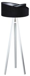 Czarno-biała skandynawska lampa stojąca trójnóg - EXX252-Diora