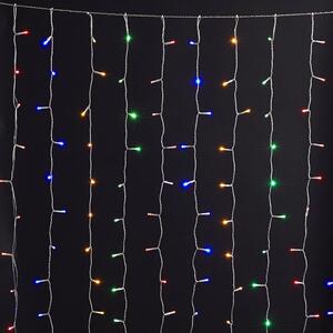 Actuel - Kurtyna świetlna 1,5m 240LED multikolor