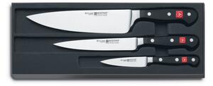 Zestaw noży z nożem uniwersalnym 3-częściowy Classic WÜSTHOF