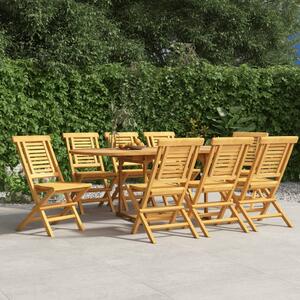 Składane krzesła ogrodowe, 8 szt., 47x63x90 cm, drewno tekowe