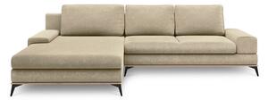 Beżowy rozkładany narożnik Windsor & Co Sofas Planet, lewostronny