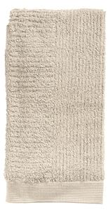Kremowy bawełniany ręcznik frotte 50x100 cm Classic – Zone