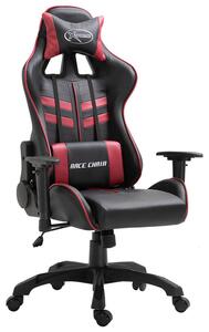 Ciemnoczerwone krzesło gamingowe - Gamix
