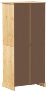 Szafa corona, 76x50x170 cm, lite drewno sosnowe