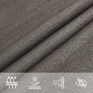 Żagiel przeciwsłoneczny, 160 g/m², antracytowy, 3x4,5 m, hdpe