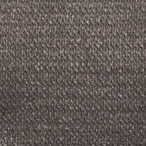 Żagiel przeciwsłoneczny, 160 g/m², antracytowy, 3x4,5 m, hdpe