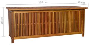 Drewniana skrzynia ogrodowa Ria 3X