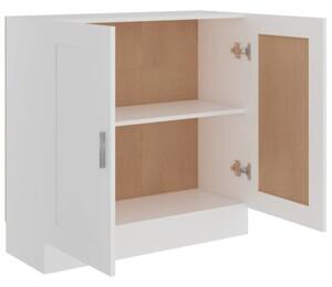 Regał na książki, biel 82,5x30,5x80 cm, materiał drewnopochodny