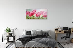 Obraz na szkle Tulipany obraz