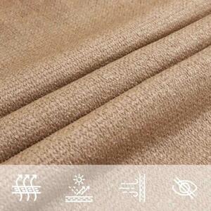 Żagiel przeciwsłoneczny, 160 g/m², taupe, 5x5x5 m, hdpe