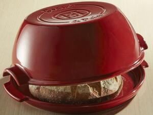 Okrągła forma do chleba Burgundy czerwona 32,5 x 30 cm Emile Henry