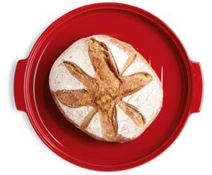 Okrągła forma do chleba Burgundy czerwona 32,5 x 30 cm Emile Henry