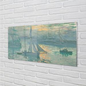 Obraz na szkle Wschód słońca - Claude Monet