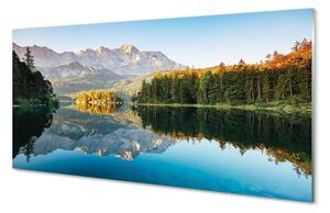 Obraz na szkle Niemcy Góry jezioro las